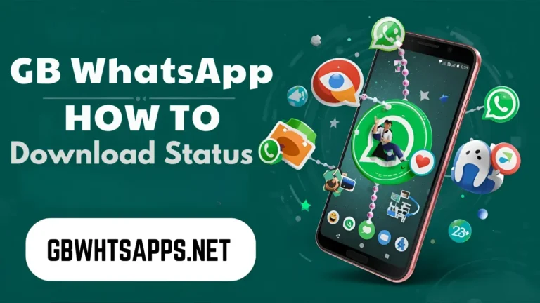 GB Whatsapp how to download status
